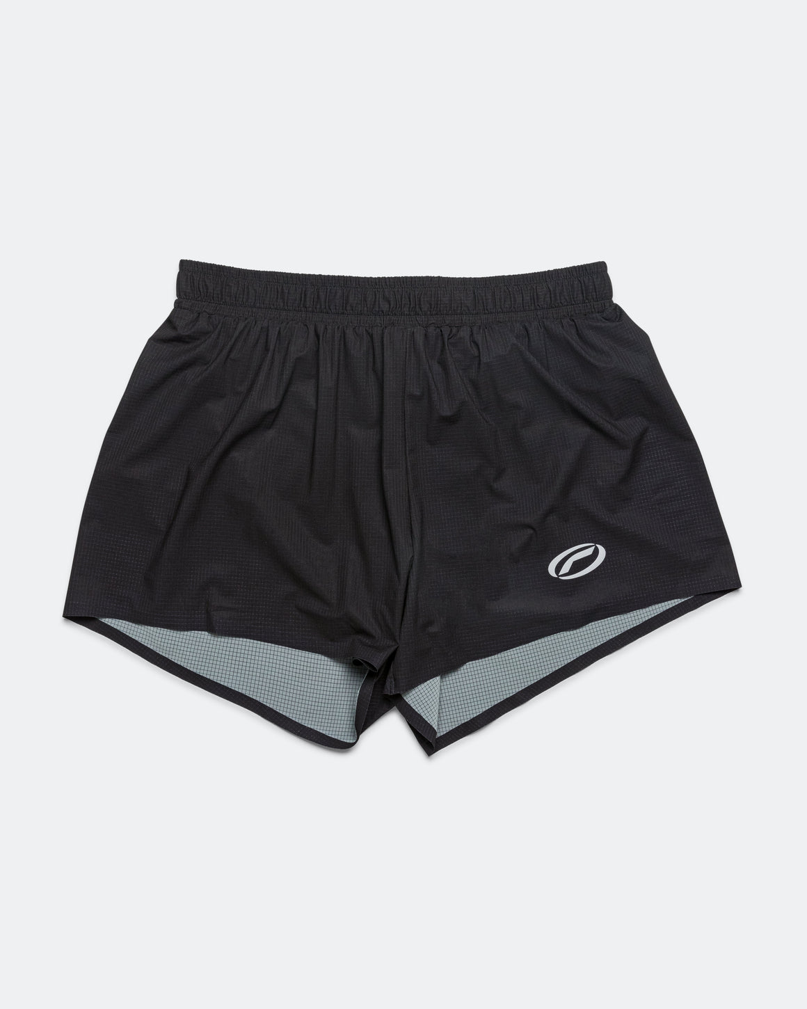 Optimistic Runners - Perforated Shorts - Black - Up There Athletics