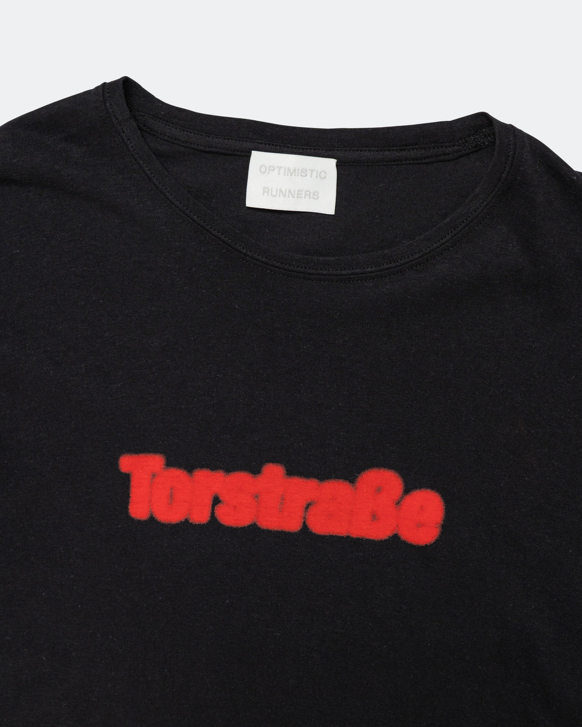 Optimistic Runners - Torstrasse Baumwolle Longsleeve - Black - Up There Athletics