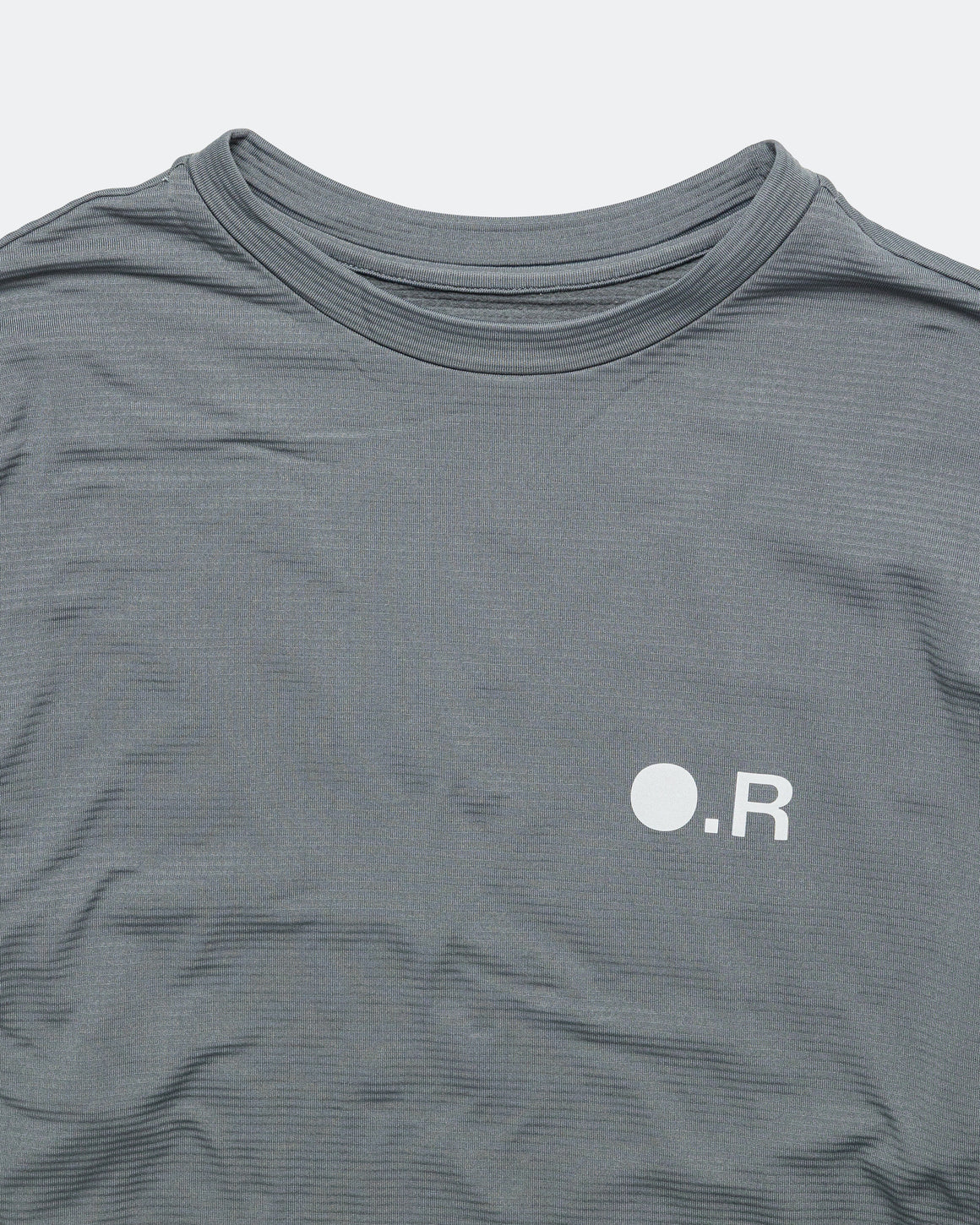 Optimistic Runners - Warm Longsleeve - Metallic Grey - Up There Athletics