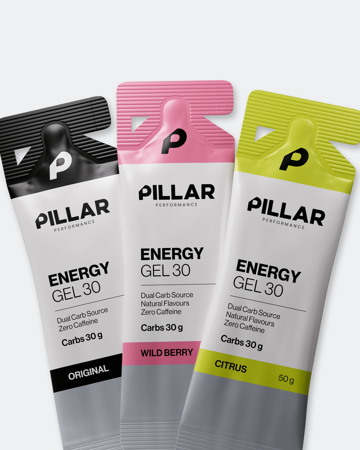 Pillar Performance - Energy Gel 30 Value Box Variety Pack - 12 Serves - Up There Athletics
