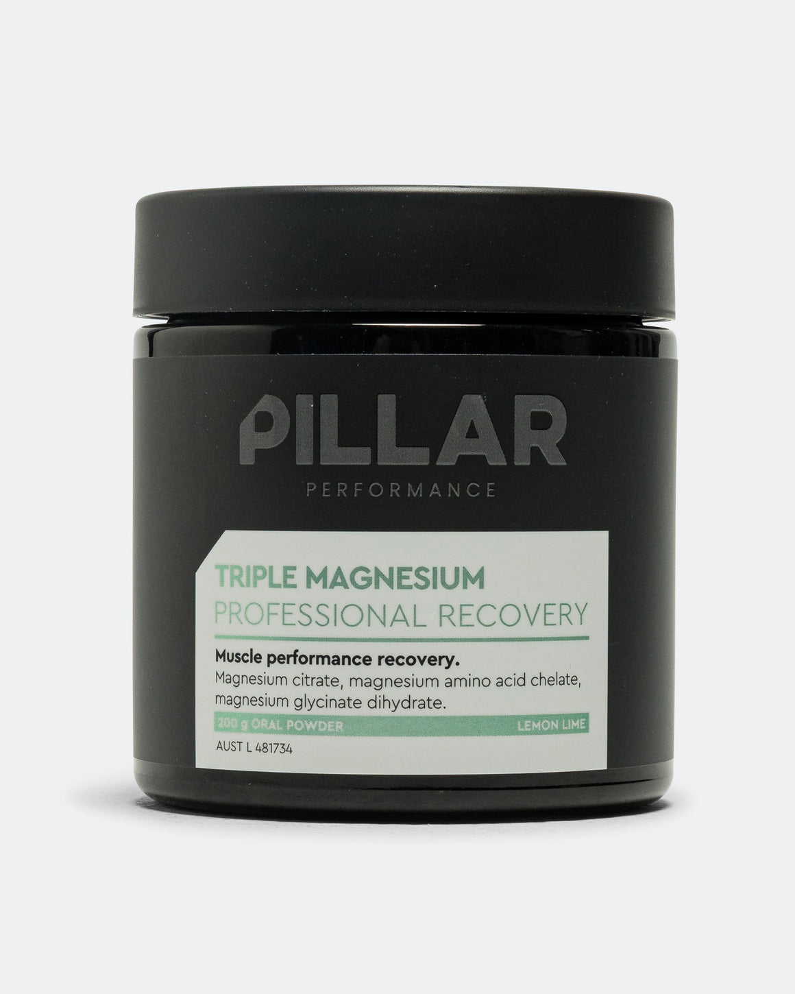 Pillar Performance - Triple Magnesium Professional Recovery Powder - Lemon Lime - Up There Athletics