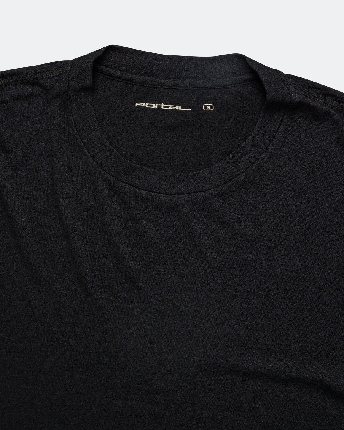 Portal - Drift Merino SS Tee - Black Beauty - Up There Athletics