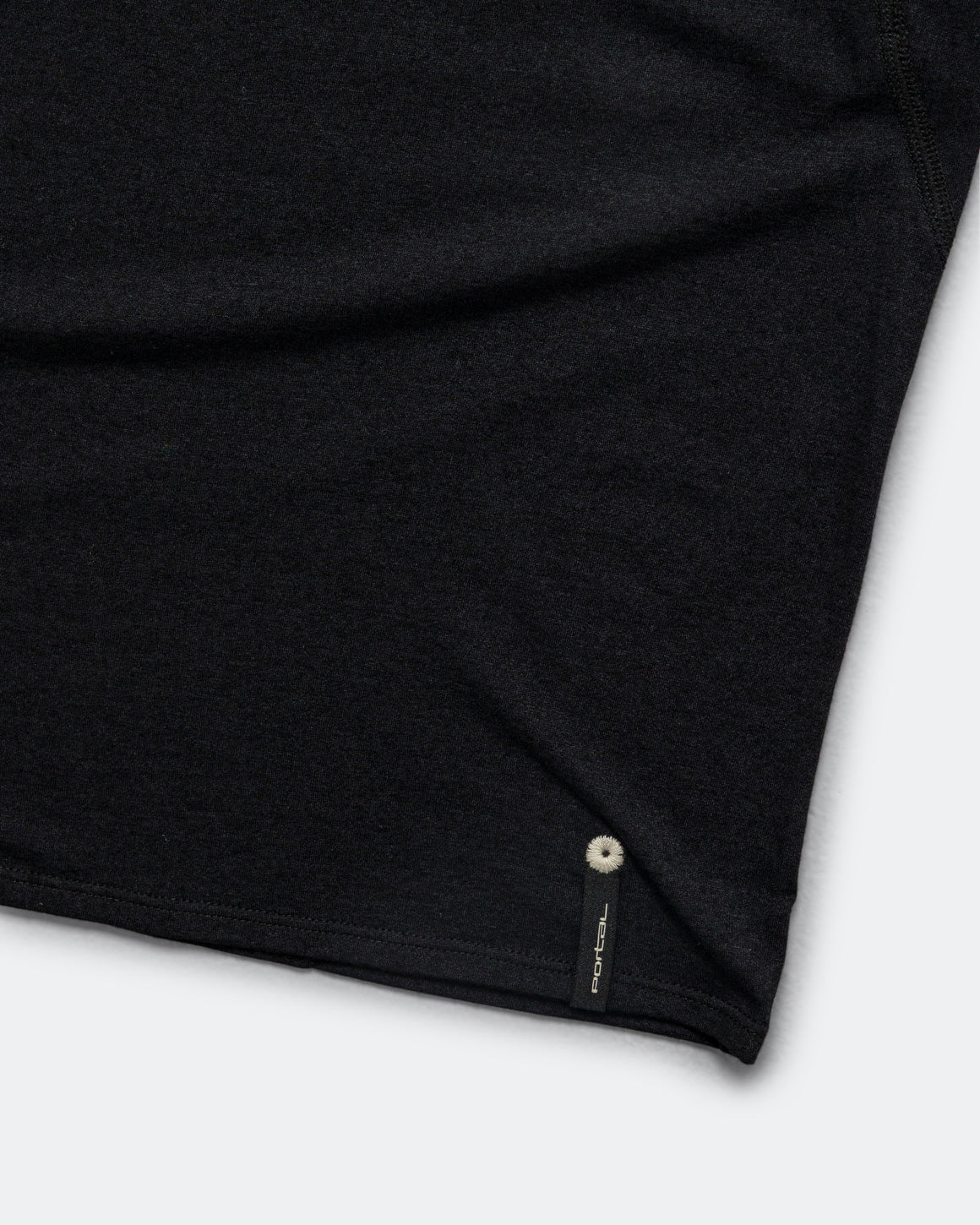 Portal - Drift Merino SS Tee - Black Beauty - Up There Athletics