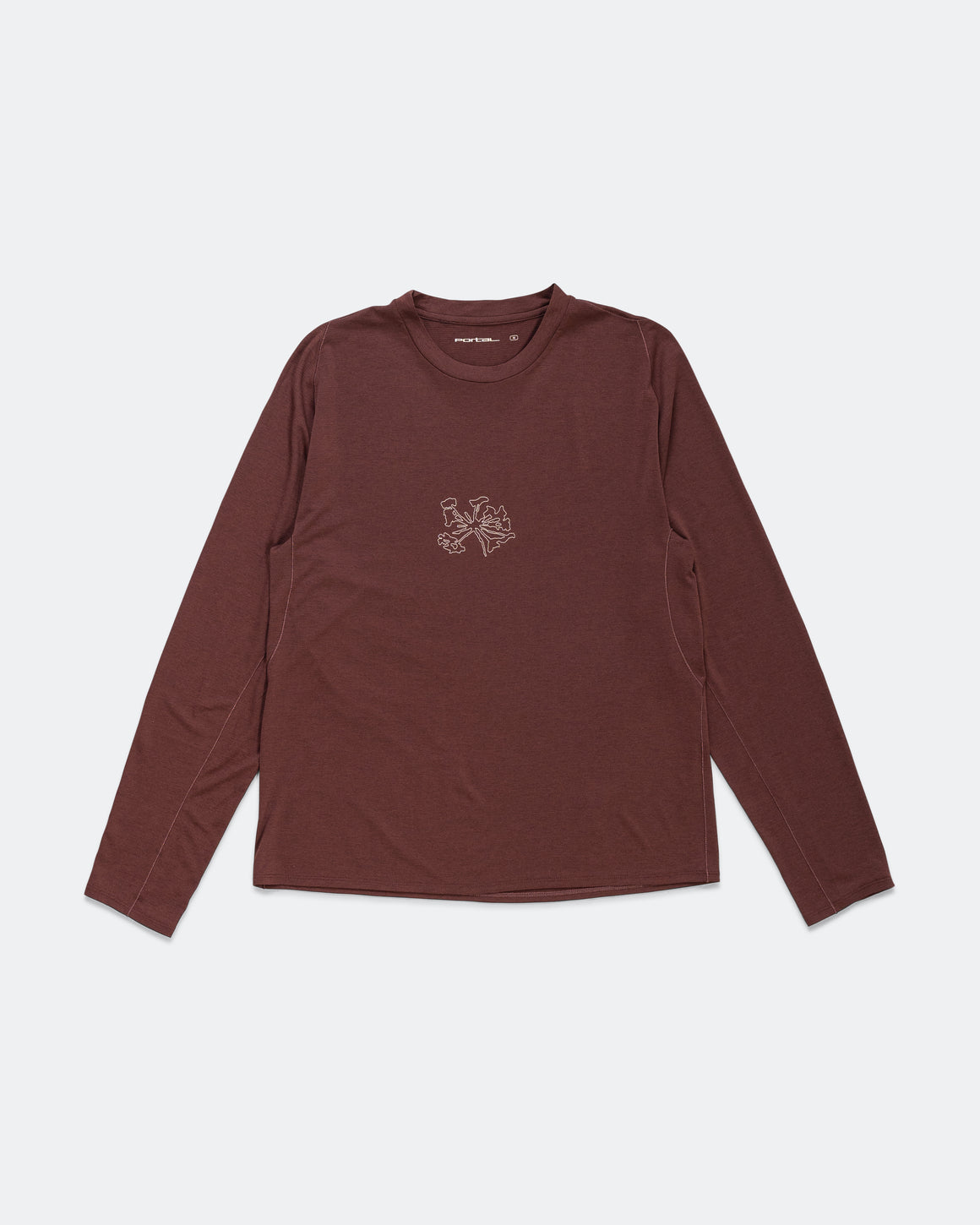 Portal - Lateral Peak LS T - Bitter Chocolate - Up There Athletics