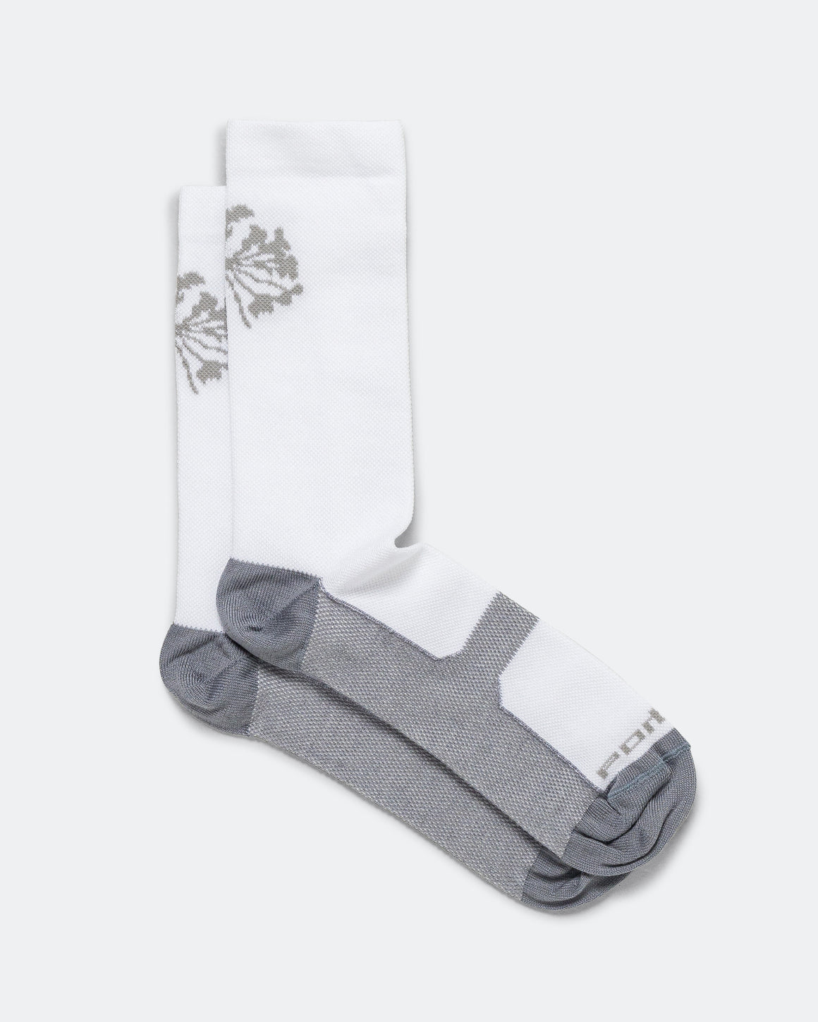 Portal - Pattern Active Sock - Bone White - Up There Athletics
