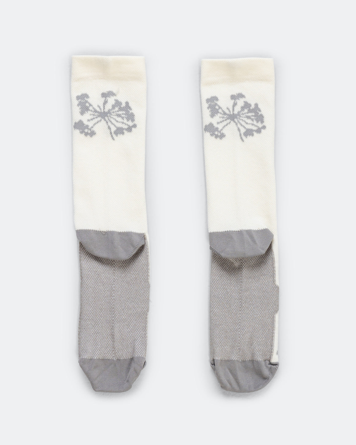 Portal - Pattern Active Sock - Bone White - Up There Athletics