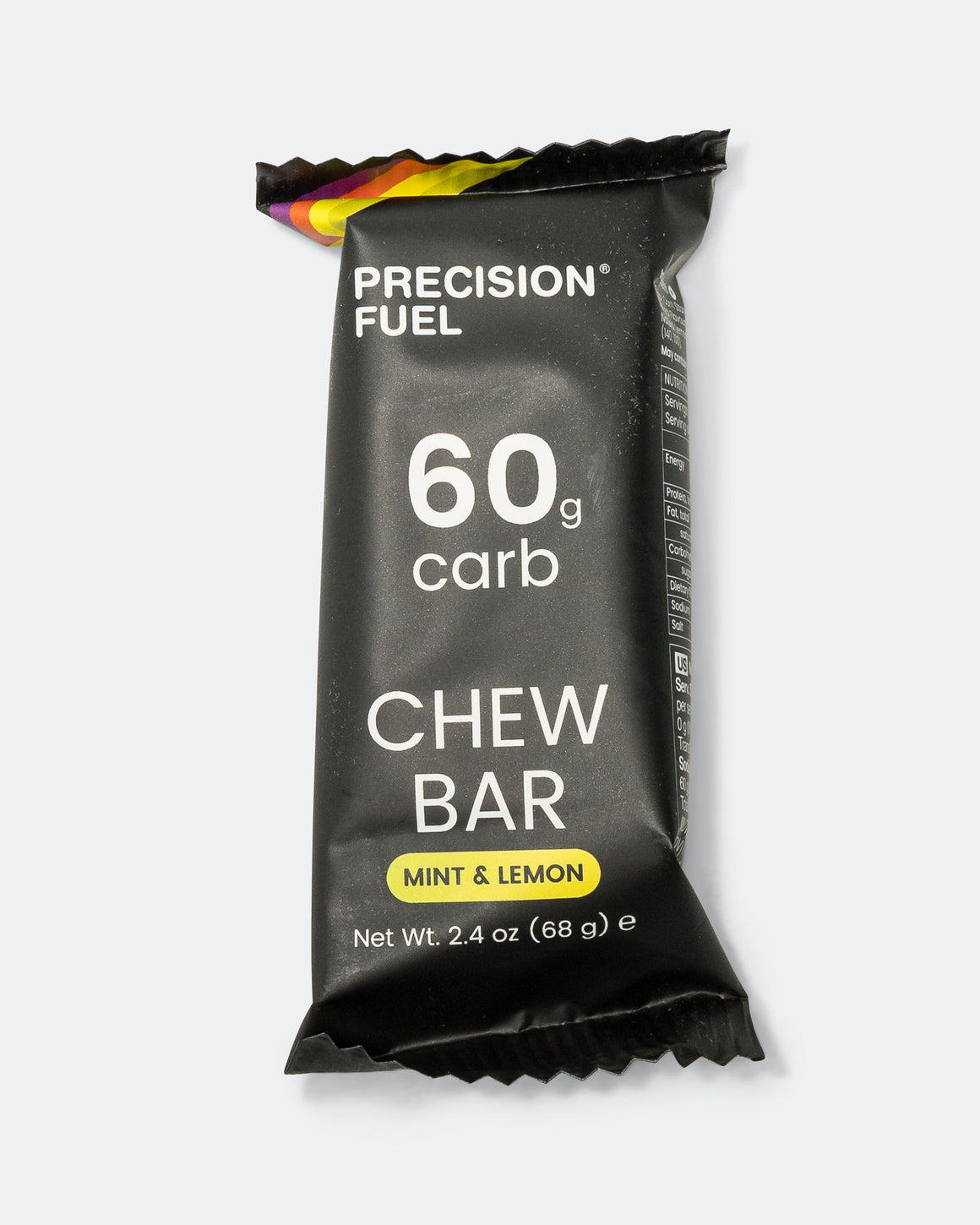 Precision - PF 60 Chew Bar - Mint & Lemon Flavour - Box of 10 - Up There Athletics