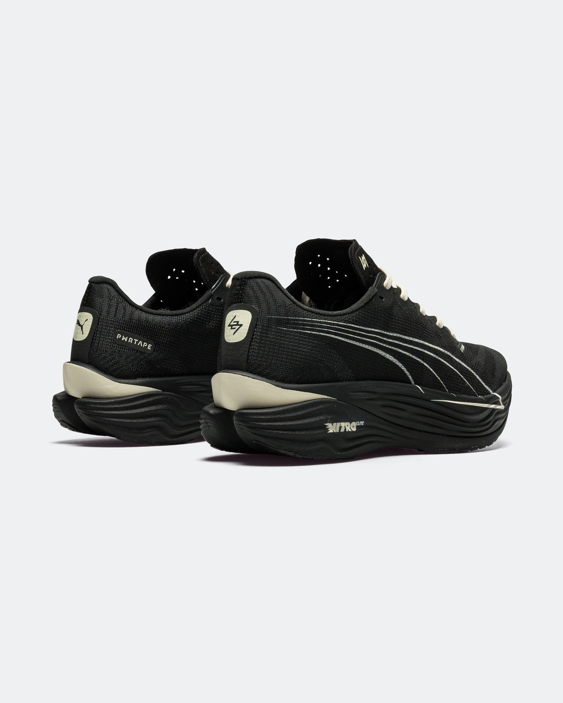 Puma - Mens Deviate Nitro Elite 3 x Represent 247 - Black/Alpine Snow - Up There Athletics