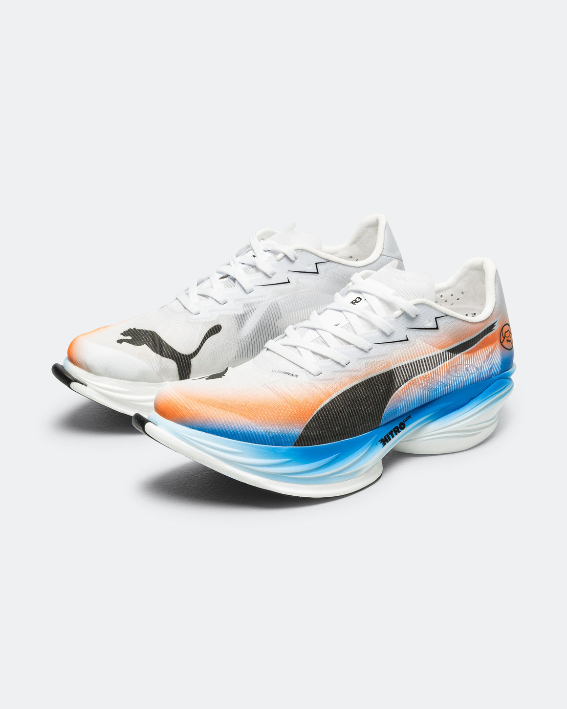 Puma - Mens Fast-R NITRO Elite 3 Ekiden - White Fire/Black - Up There Athletics