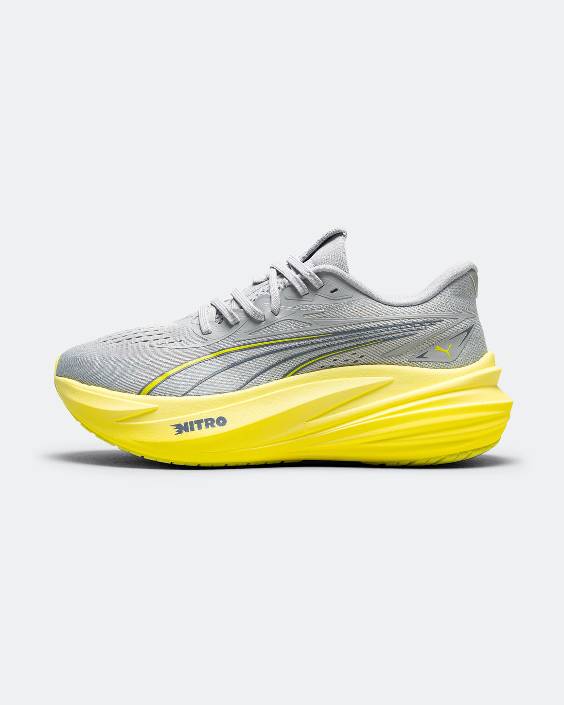 Puma - Mens MagMax NITRO 2 - Vibrant Silver/Lux Lime - Up There Athletics