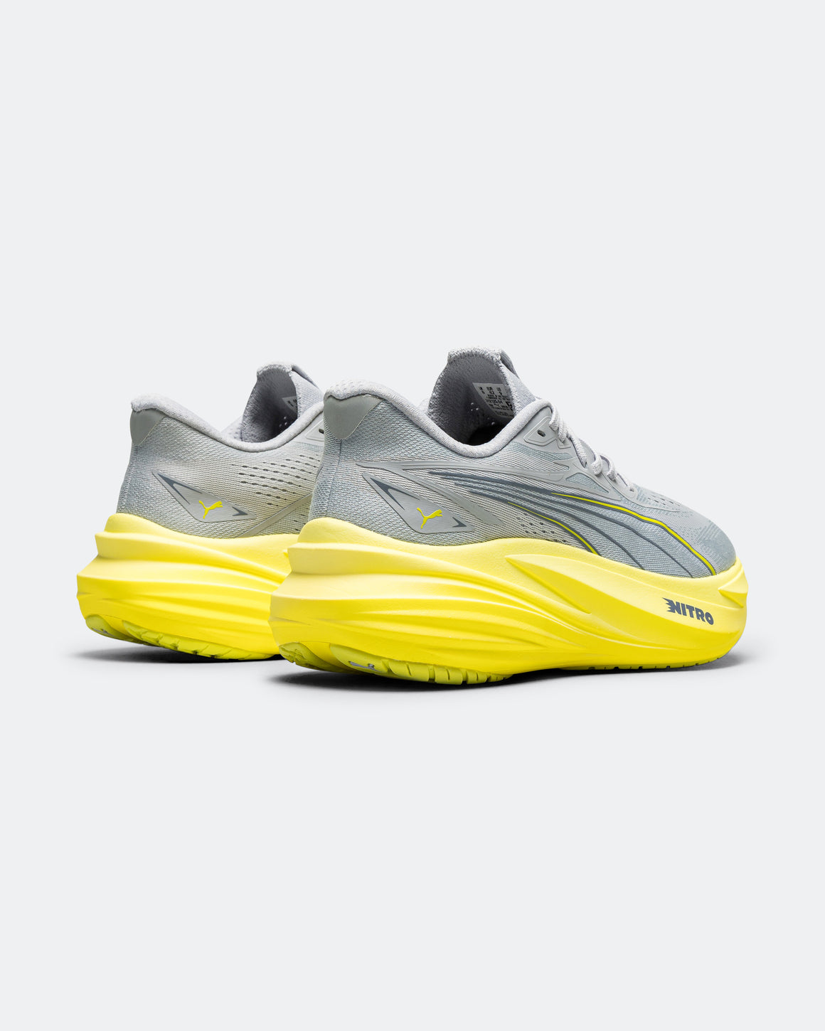 Puma - Mens MagMax NITRO 2 - Vibrant Silver/Lux Lime - Up There Athletics