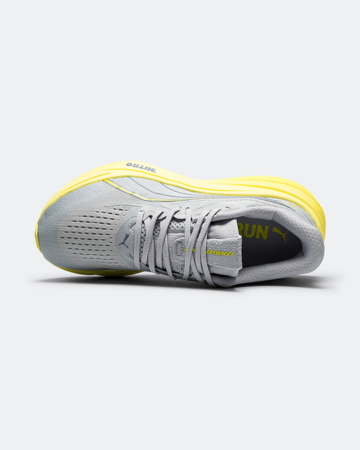 Puma - Mens MagMax NITRO 2 - Vibrant Silver/Lux Lime - Up There Athletics