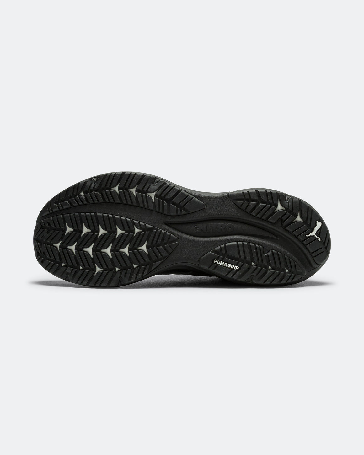 Puma - Mens Magnify NITRO 3 - Black/Silver - Up There Athletics