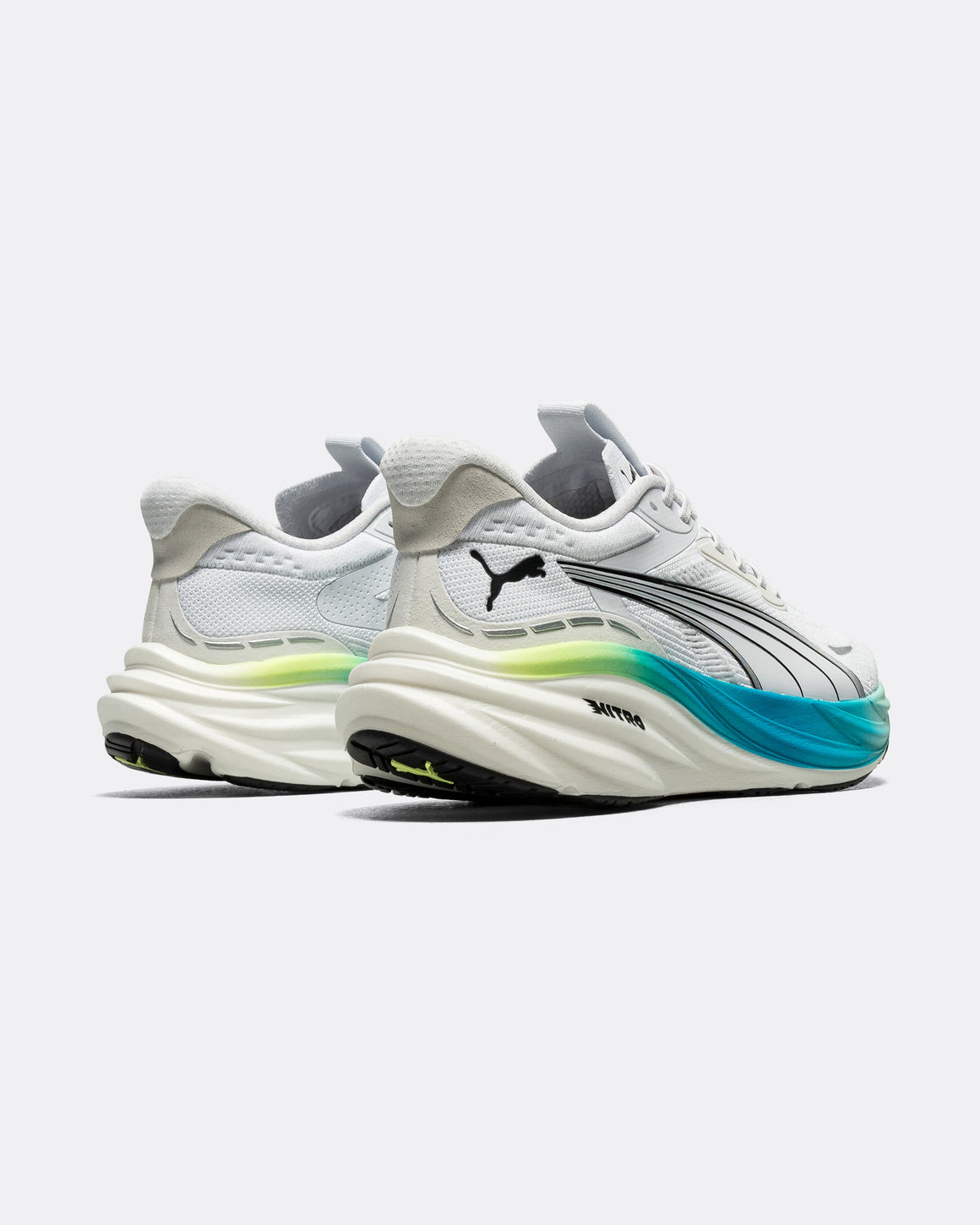 Puma - Mens Magnify NITRO™ 3 - White/Mint Melt - Up There Athletics