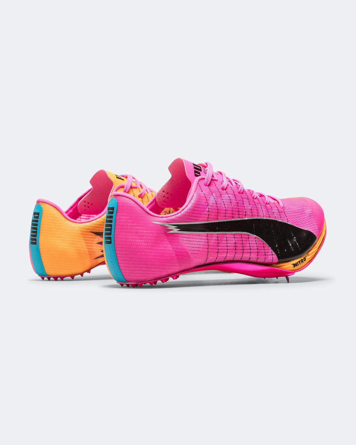 Puma - evoSPEED Sprint NITRO Elite 2 - Poison Pink/Sun Stream-PUMA Black - Up There Athletics