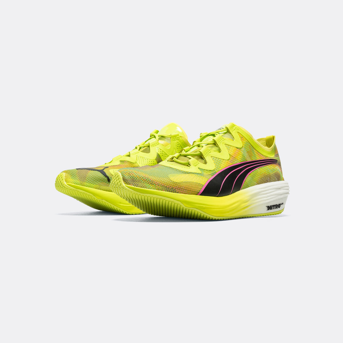 Puma - Mens Fast-FWD NITRO Elite - Psychedelic Rush/Lime - Up There Athletics