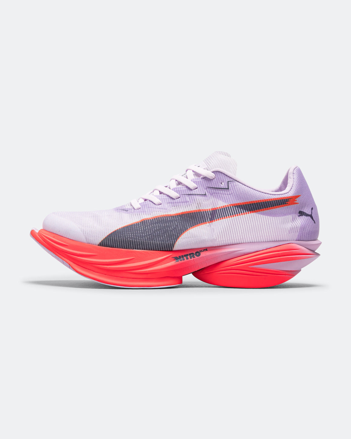 Puma - Womens Fast-R NITRO Elite 3 - Light Lavender/Ultra Red - Up There Athletics