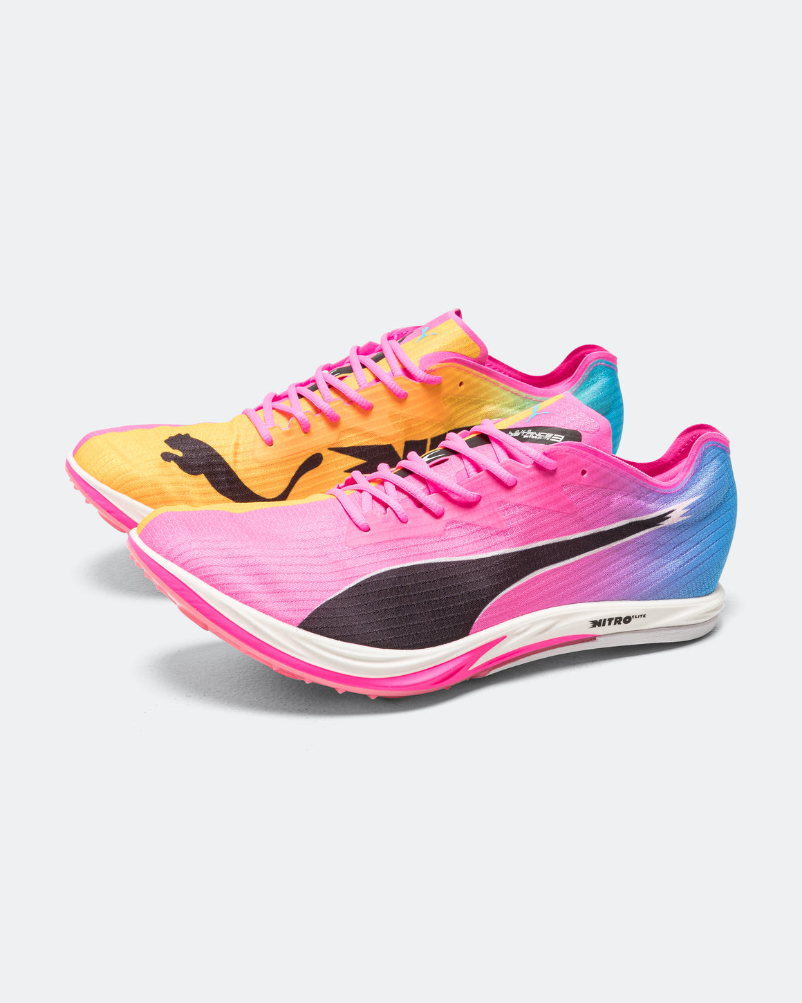 Puma - Long Distance NITRO Elite 3 - Poison Pink/Sun Stream-PUMA Black - Up There Athletics