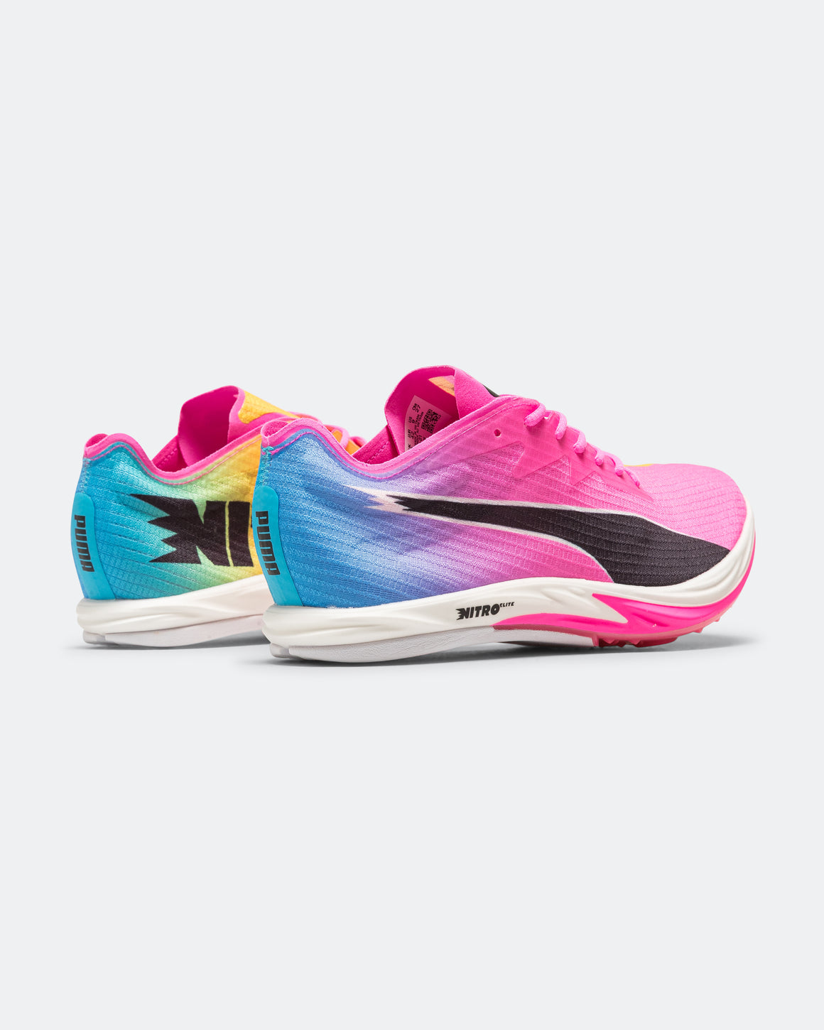 Puma - Long Distance NITRO Elite 3 - Poison Pink/Sun Stream-PUMA Black - Up There Athletics