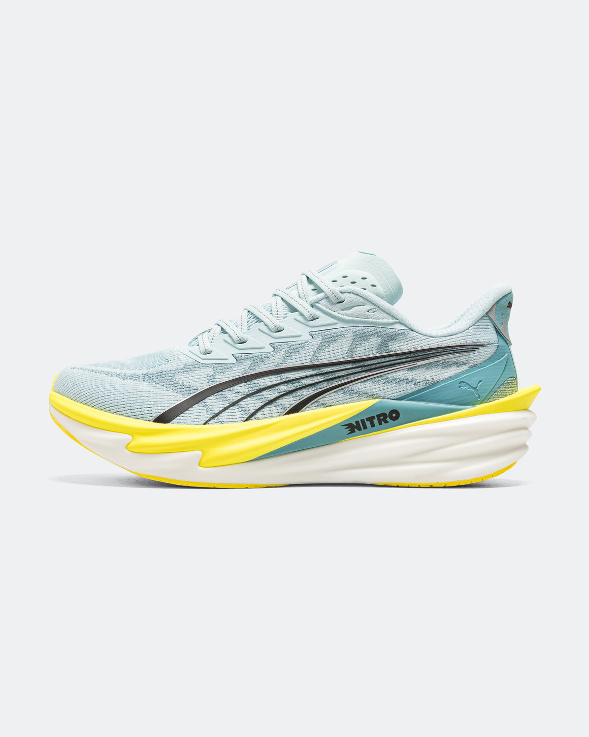 Puma - Womens Deviate NITRO 4 - Fresh Water/Baltic Sea Blue - Up There Athletics