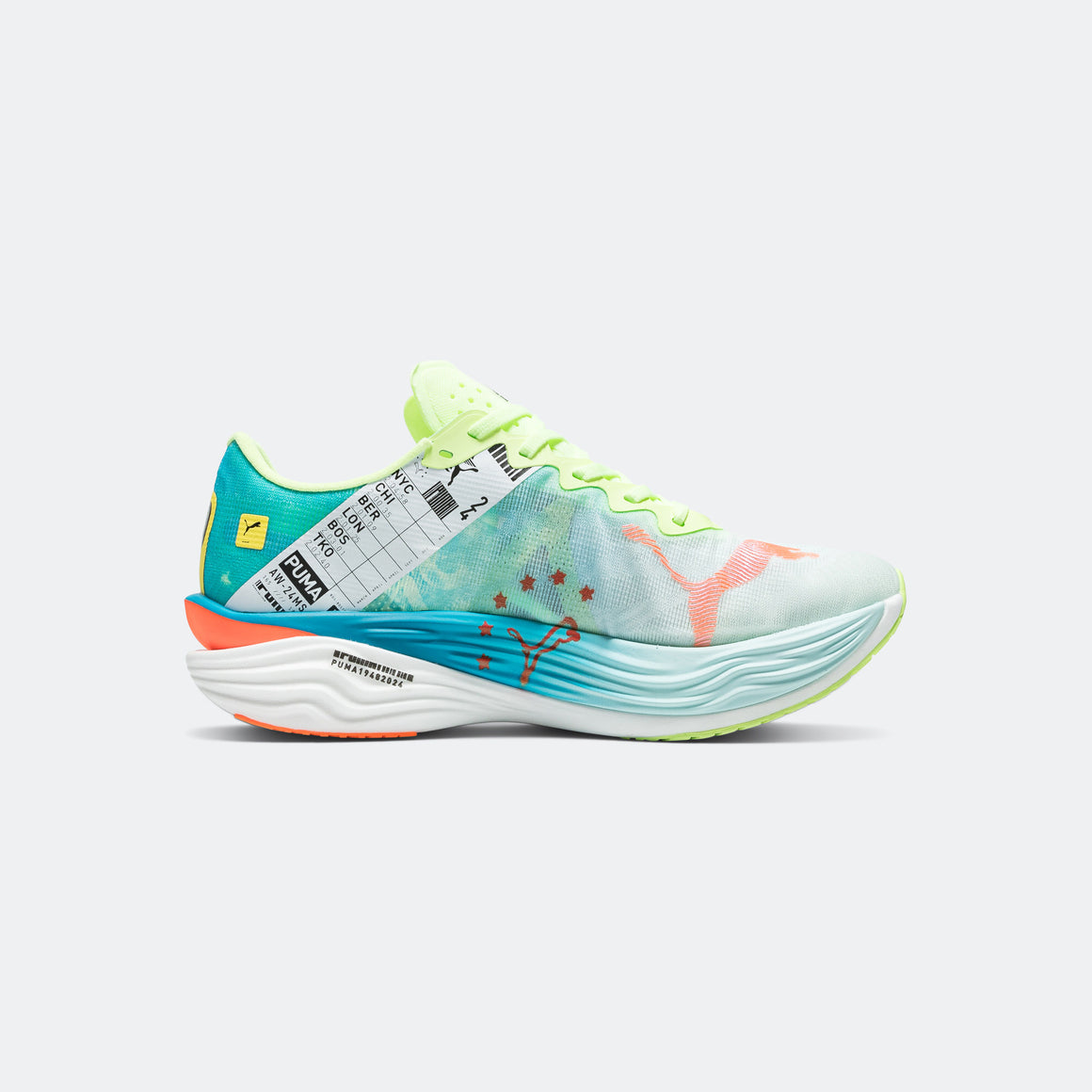 Puma - Womens Deviate NITRO Elite 3 Marathon Series - Nitro Blue/Fizzy Blue - Up There Athletics