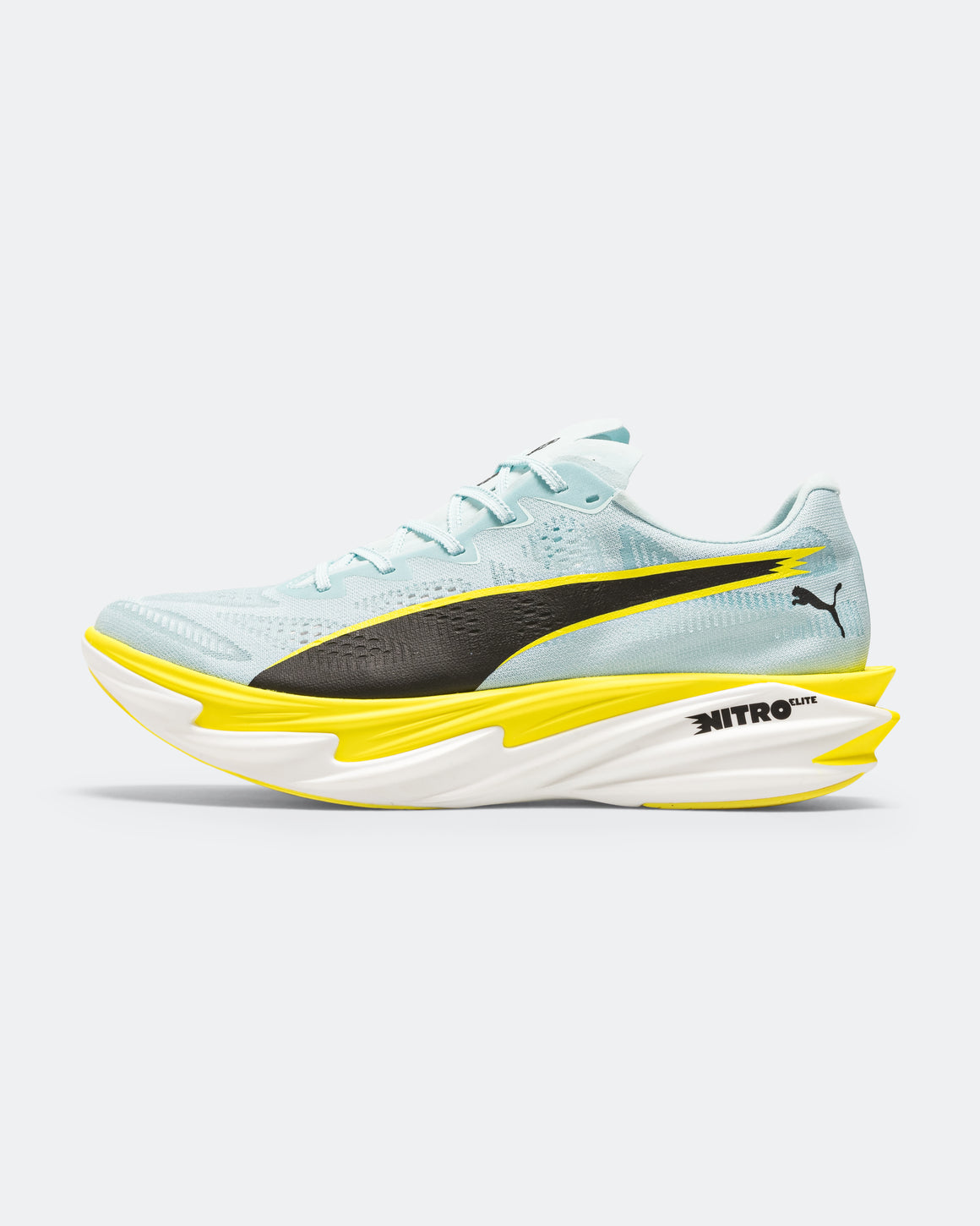 Puma - Womens Deviate NITRO Elite 4 - Fresh Water/Lemon Crush-Black - Up There Athletics