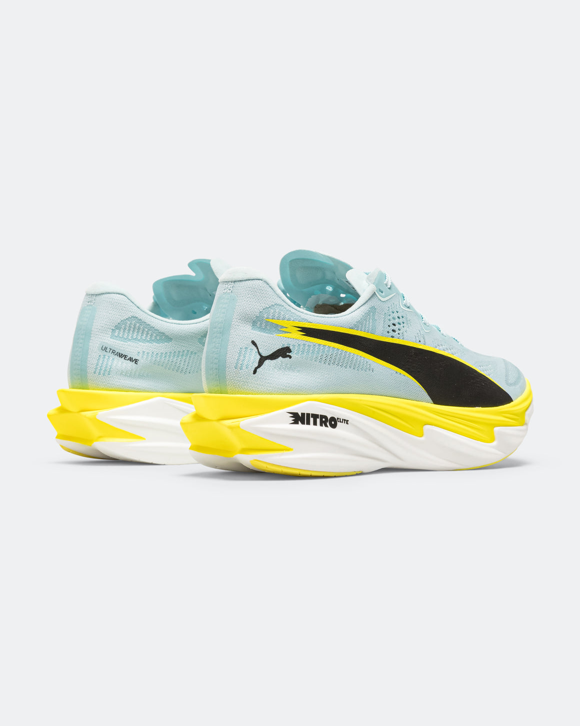 Puma - Womens Deviate NITRO Elite 4 - Fresh Water/Lemon Crush-Black - Up There Athletics