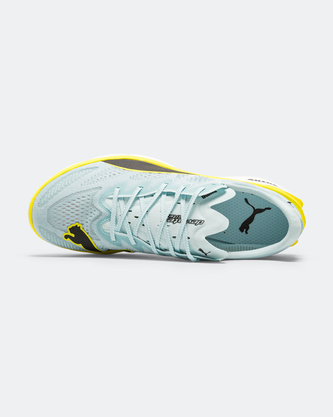 Puma - Womens Deviate NITRO Elite 4 - Fresh Water/Lemon Crush-Black - Up There Athletics