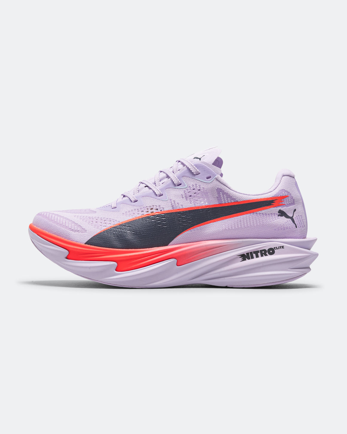 Puma - Mens Deviate NITRO Elite 4 - Light Lavender/Ultra Red-Inky Depths - Up There Athletics