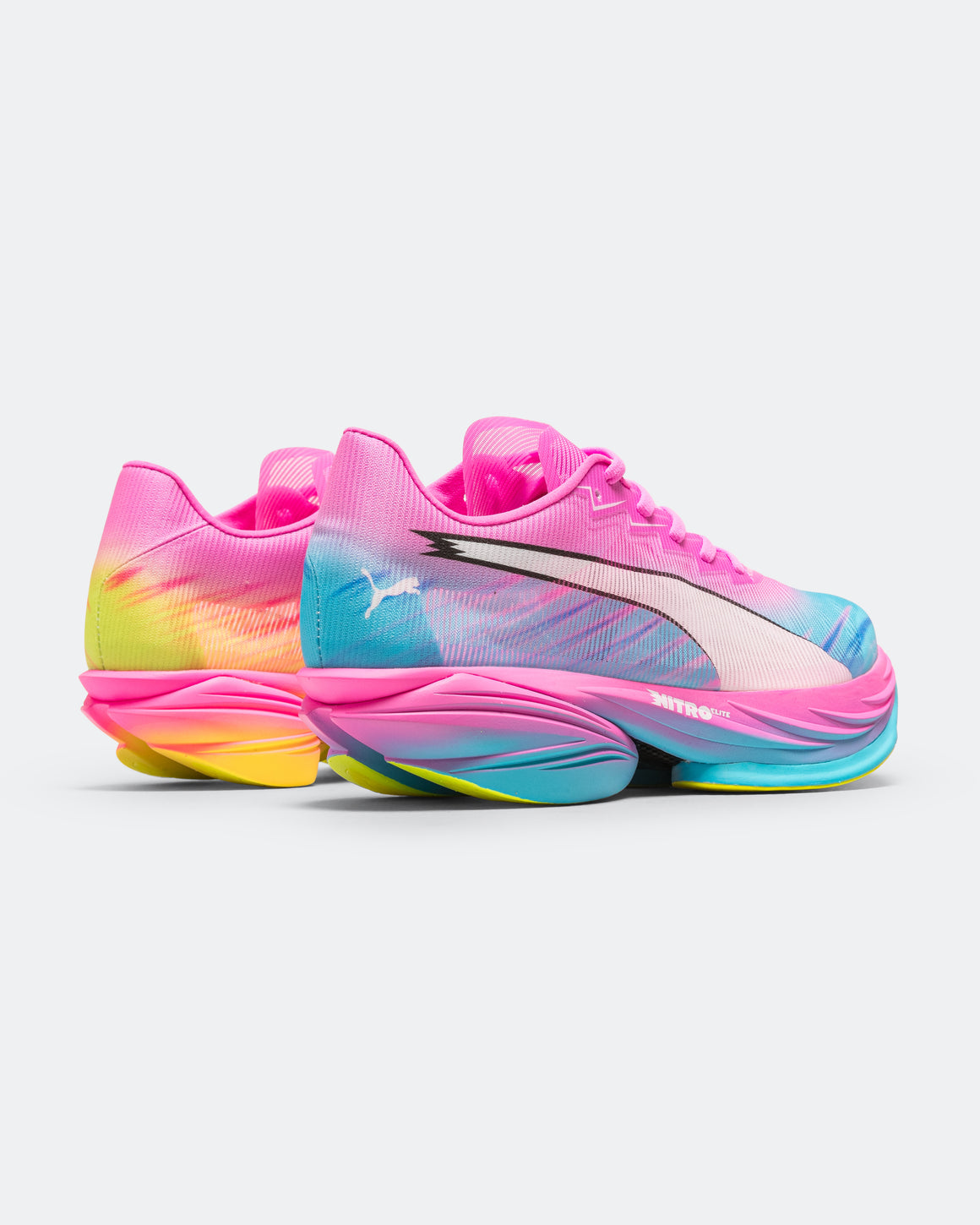 Puma - Mens Fast-R NITRO Elite 3 Showtime - Poison Pink/White - Up There Athletics