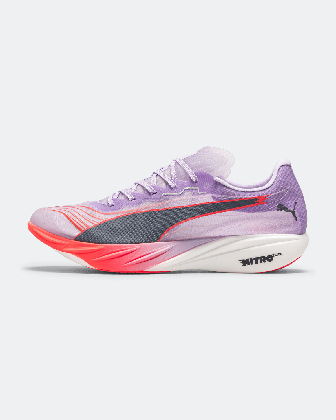 Puma - Mens Fast-FWD NITRO Elite 2 - Light Lavender/Ultra Red - Up There Athletics