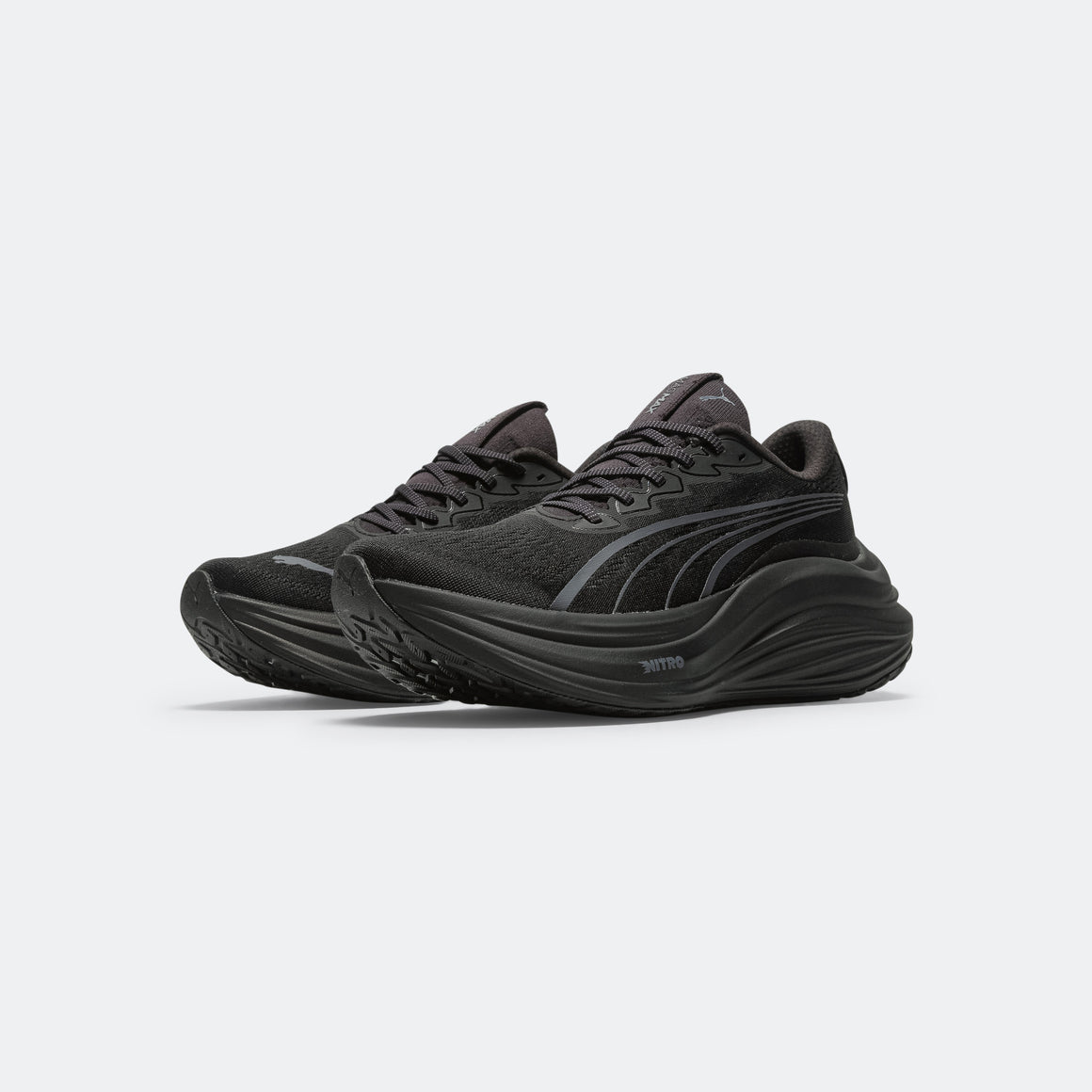 Puma - Mens MagMax NITRO - Black/Galactic Grey - Up There Athletics