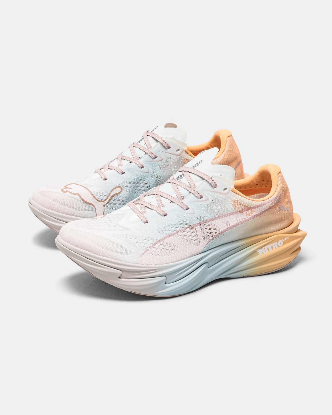 Puma - Womens Deviate NITRO Elite 4 RC - Jasmine Flower/Lucite-Almost Apricot - Up There Athletics