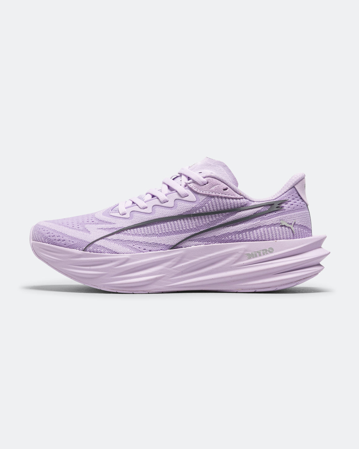 Puma - Womens Deviate Pure NITRO - Light Lavender/Ultra Red-Inky Depths - Up There Athletics