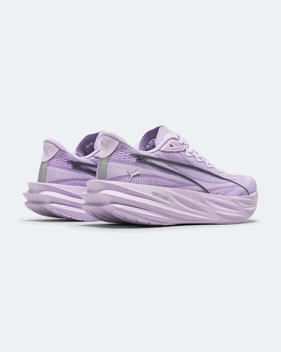 Puma - Womens Deviate Pure NITRO - Light Lavender/Ultra Red-Inky Depths - Up There Athletics