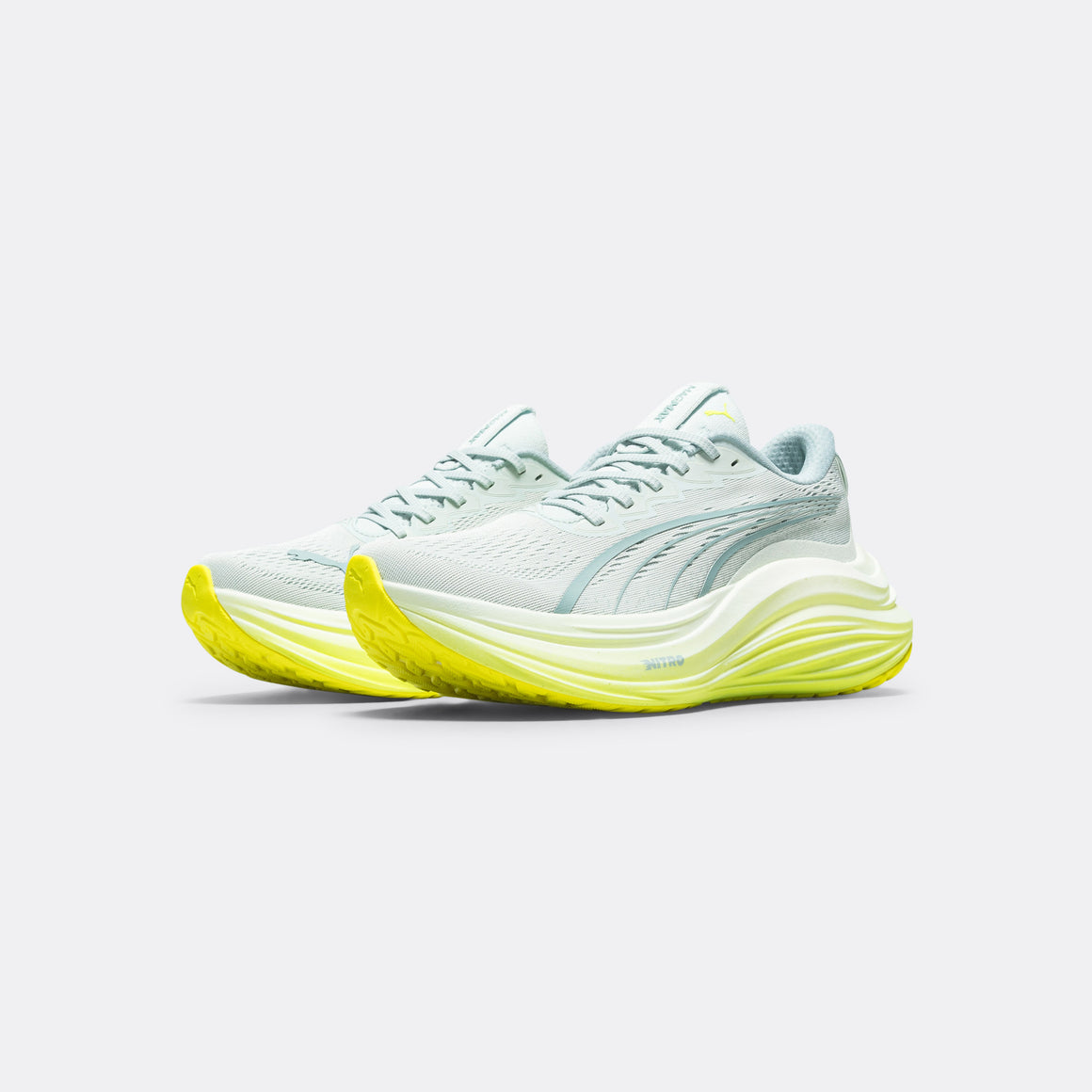 Puma - Womens MagMax NITRO - Peaceful Blue/Yellow Alert - Up There Athletics