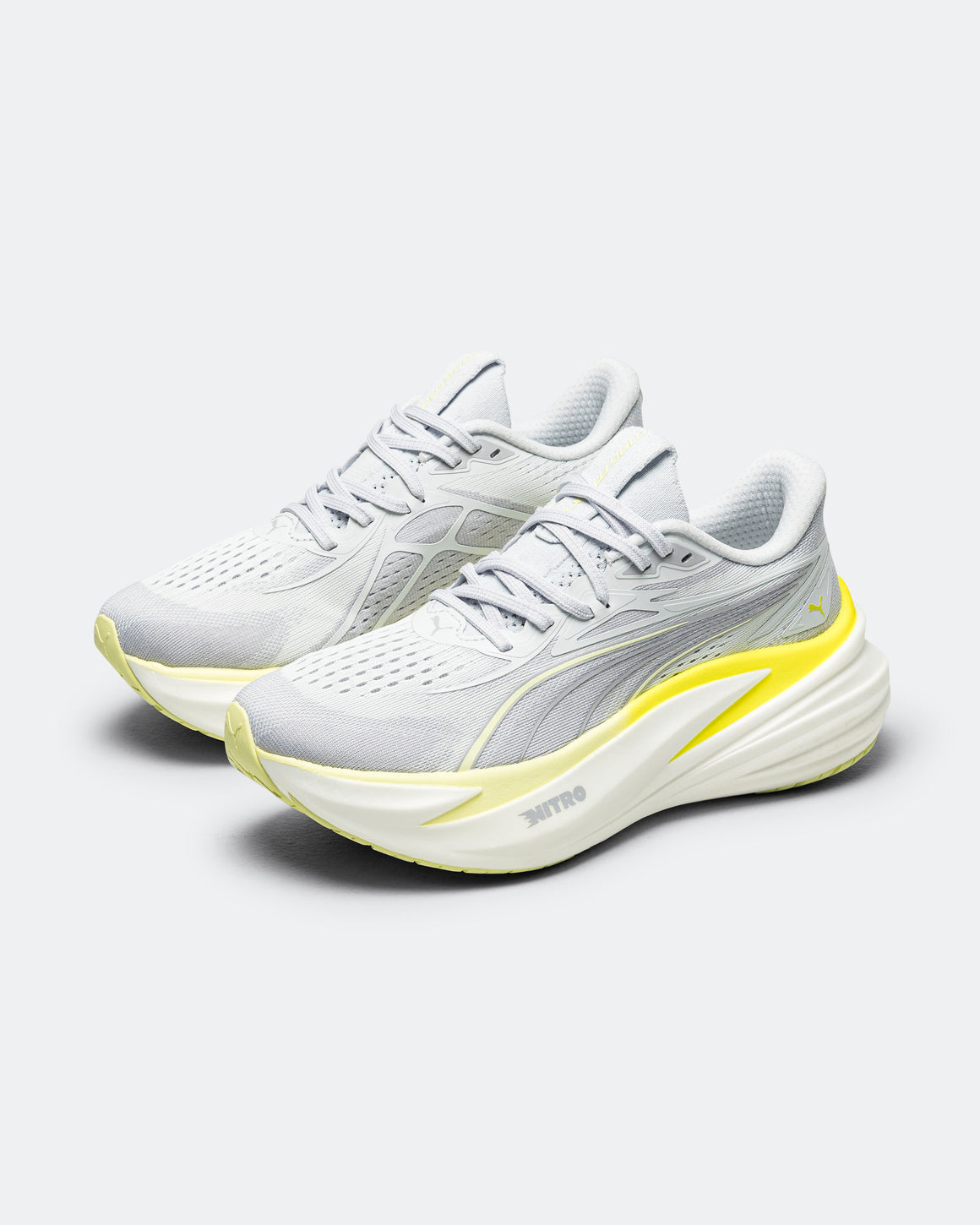 Puma - Womens MagMax NITRO 2 - Silver Mist/Apple Spritz - Up There Athletics