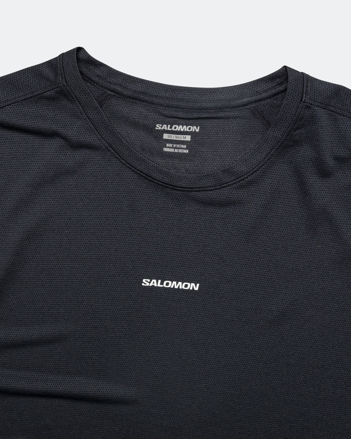 Salomon - Mens Shakeout Core SS Tee - Deep Black - Up There Athletics