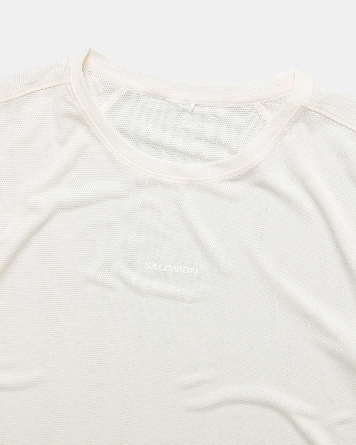 Salomon - Mens Shakeout Core SS Tee - Whisper White - Up There Athletics