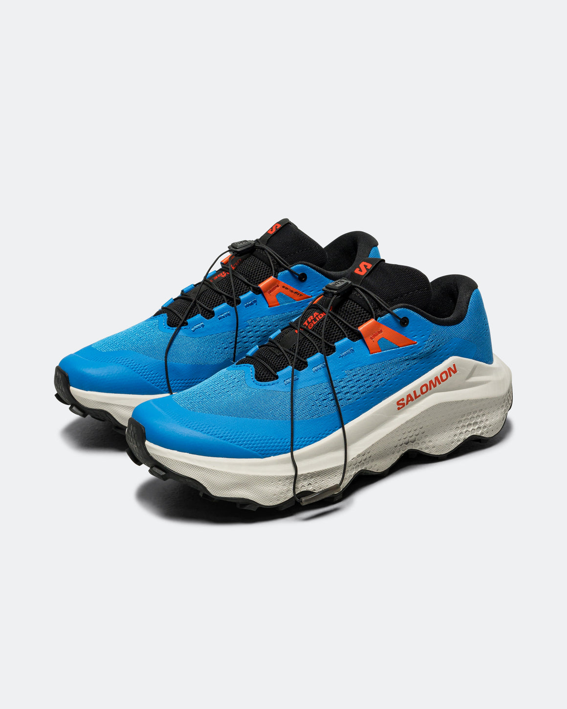 Salomon - Mens Ultra Glide 3 - French Blue/Lunar Rock-Cherry Tomato - Up There Athletics