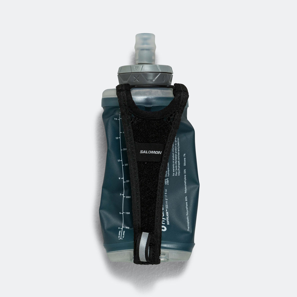 Salomon - Active Handheld w/ Soft Flask - Black/Slate Grey - Up There Athletics