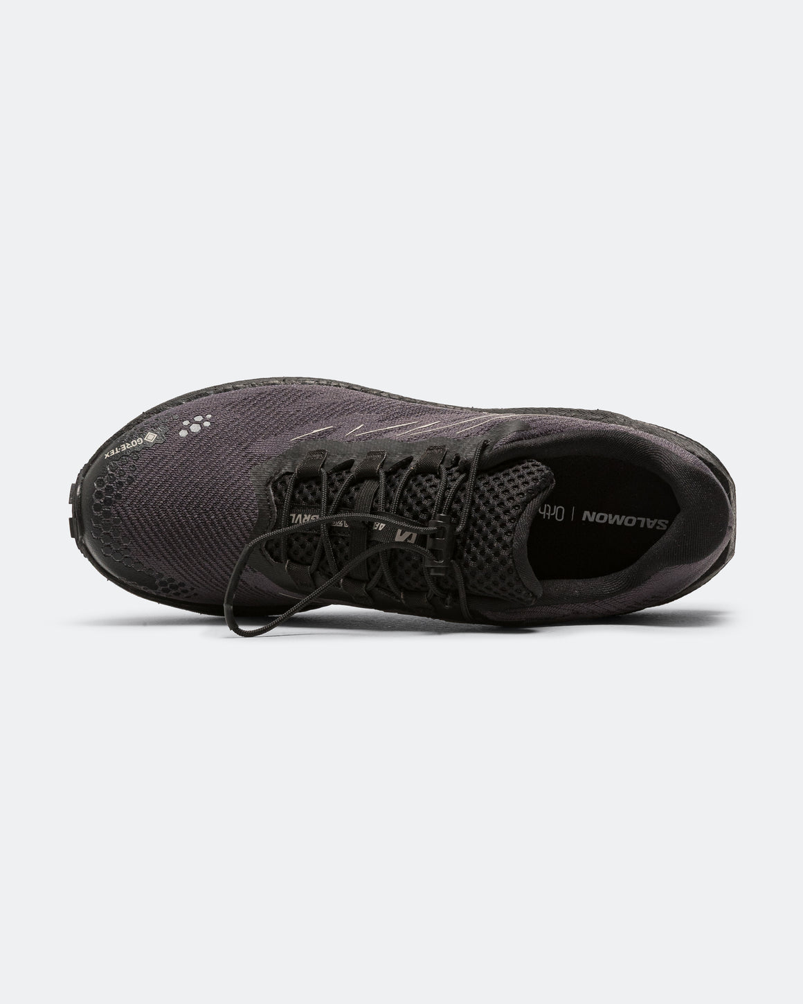 Salomon - Mens Aero Blaze 4 GRVL GORE-TEX - Black/Black - Up There Athletics