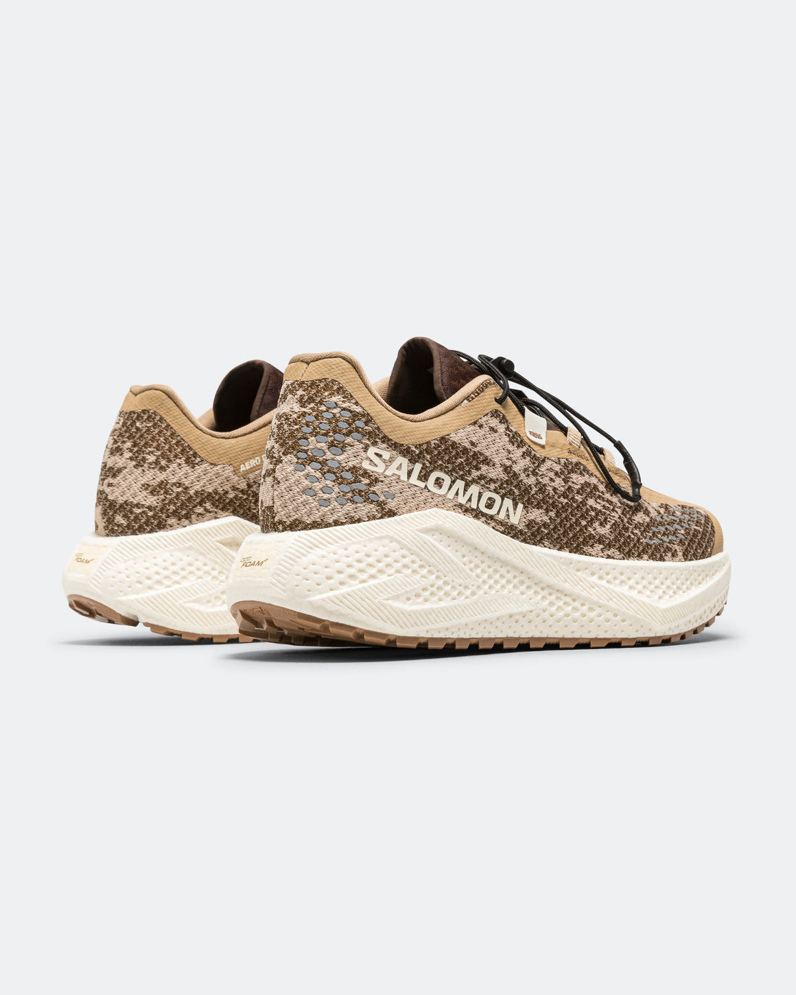 Salomon - Mens Aero Glide 4 GRVL - Safari/Vanilla Ice-Earth Brown - Up There Athletics