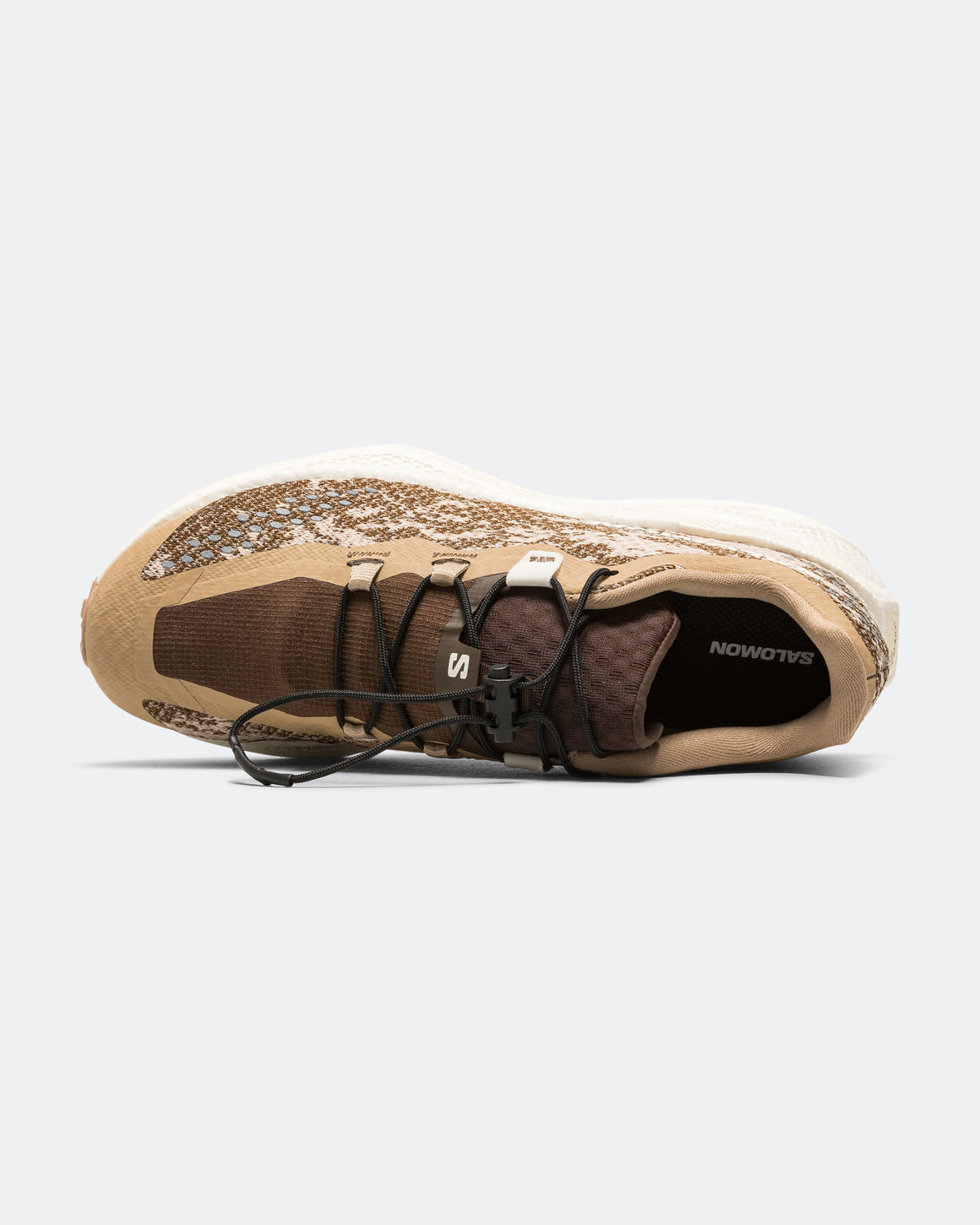 Salomon - Mens Aero Glide 4 GRVL - Safari/Vanilla Ice-Earth Brown - Up There Athletics