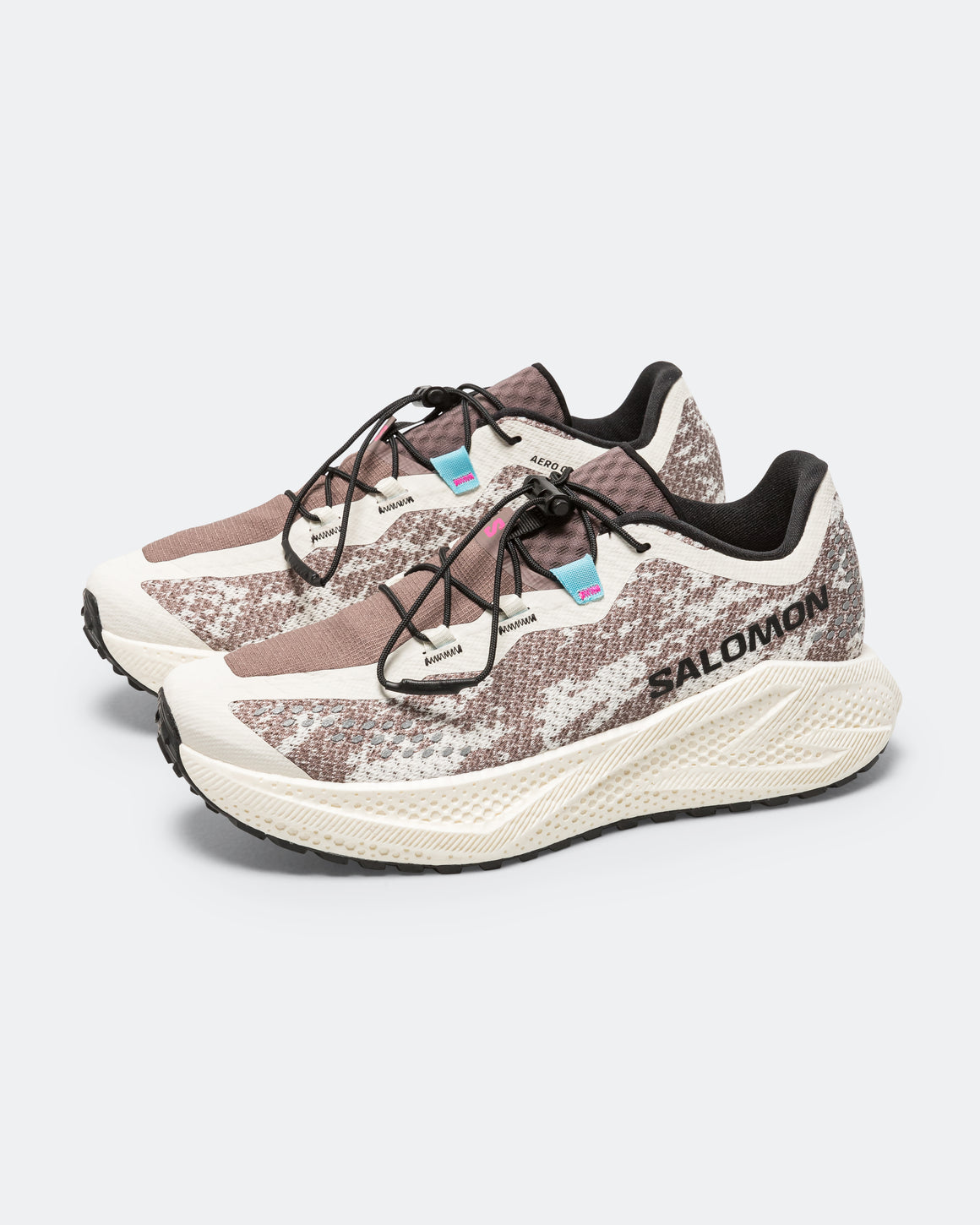 Salomon - Mens Aero Glide 4 GRVL - Vanilla Ice/Black-Iron - Up There Athletics