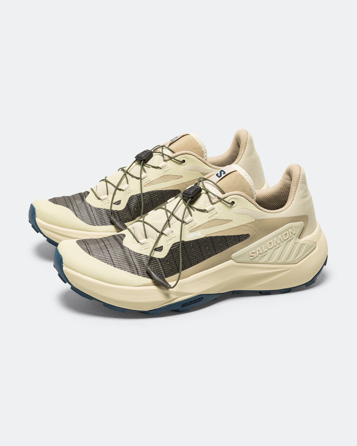 Salomon - Mens Genesis - Bog/Aspargus Green-Gilbraltar Sea - Up There Athletics
