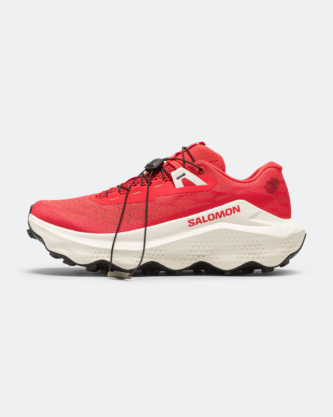 Salomon - Mens Ultra Glide 4 - Fiery Red/Vanilla Ice-Black - Up There Athletics