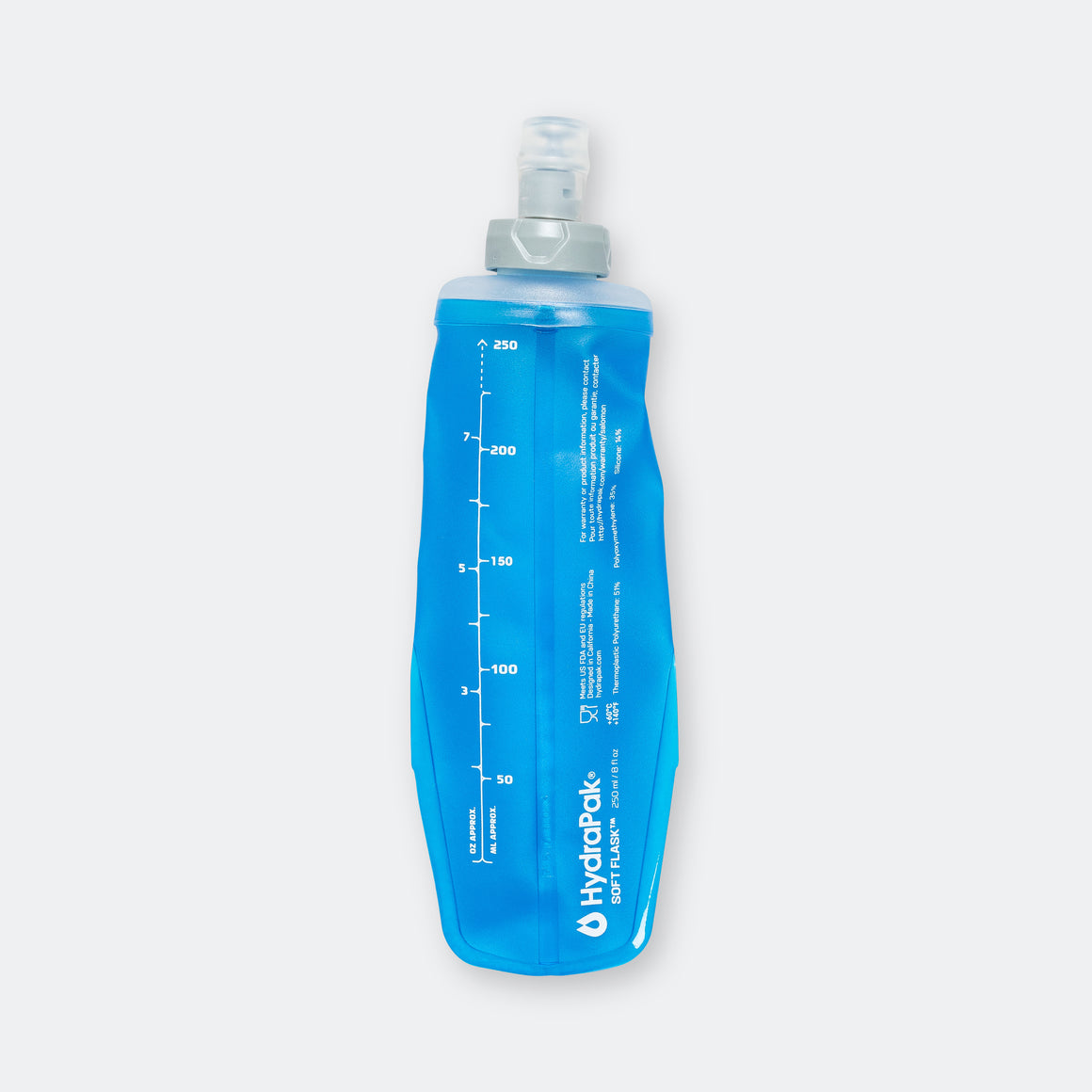 Soft Flask 250mL - Clear Blue