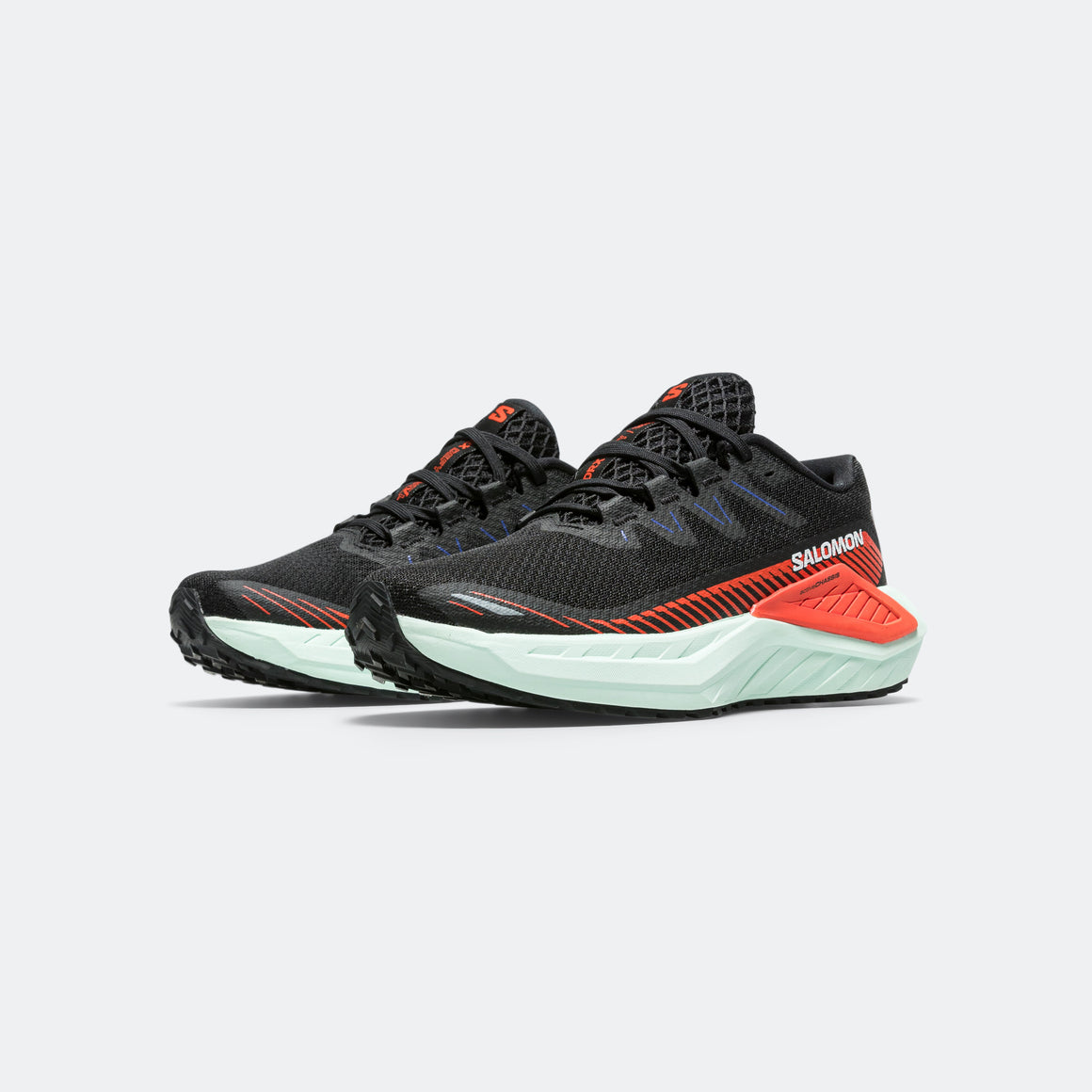 Salomon - Mens DRX Defy GRVL - Black/Cherry Tomato/Bay - Up There Athletics