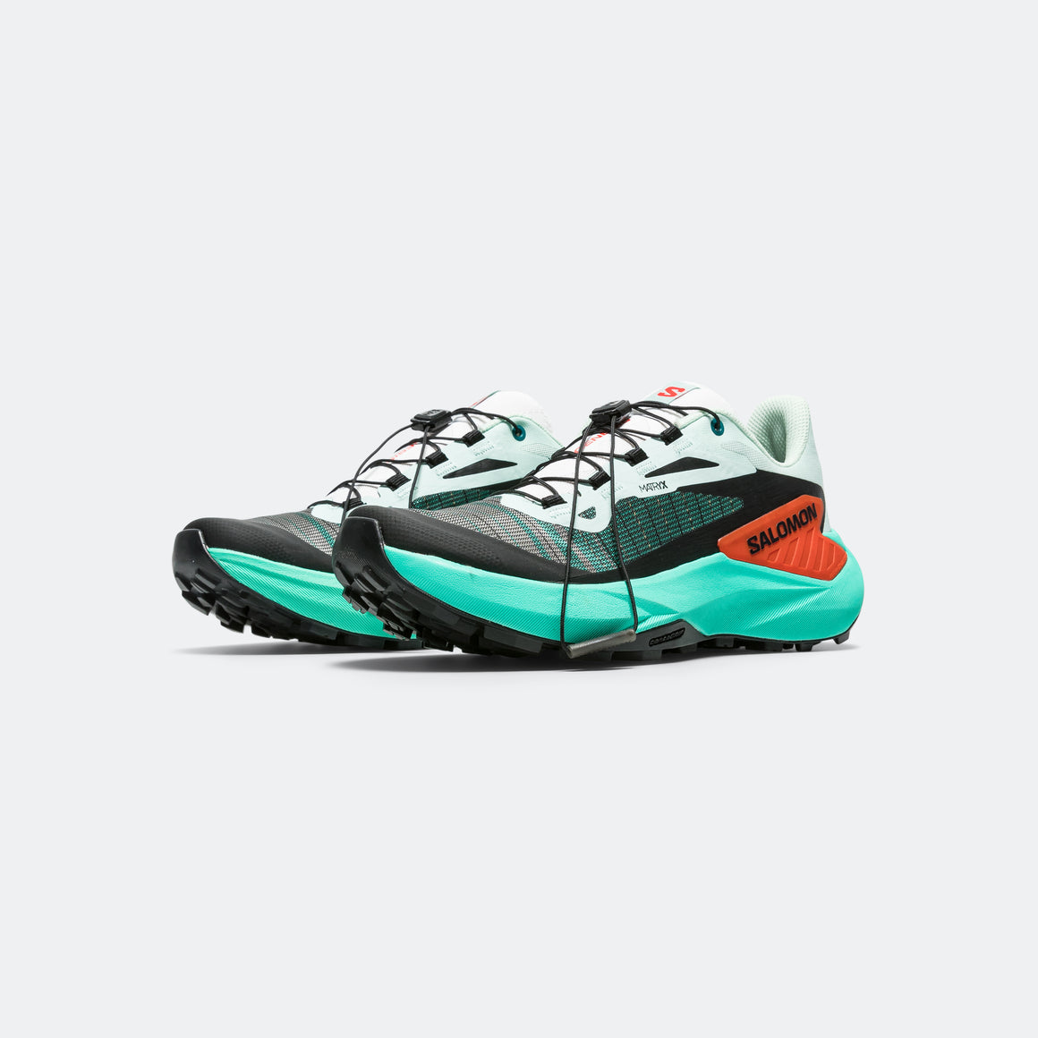 Salomon - Womens Genesis - Bay/Electric Green - Up There Athletics